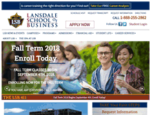 Tablet Screenshot of lsb.edu